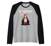 KALEVALA Kullervo's Sister - Finnish Mythology Women Raglan Baseball Tee