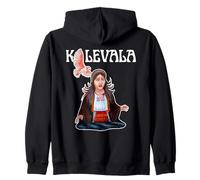 KALEVALA Kullervo's Sister - Finnish Mythology Women Zip Hoodie