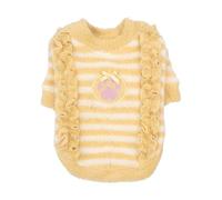 KALEY Yellow M Winter Sweater for Dog