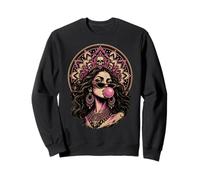 Kali Bubblegum Hindu Mythology Goddess Gothic Baddie Sweatshirt