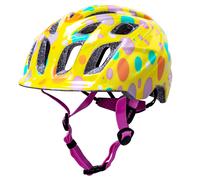 Kali Chakra Child Lighted Confetti Bicycle Cycle Bike Helmet Gloss Yellow
