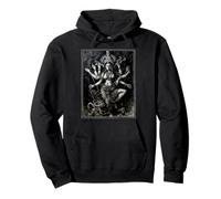 Kali Death Goddess Buddhism Indian Kalika Doomsday Hindu Pullover Hoodie