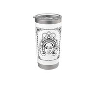 Kali Goddess Deity Indian Hinduism Yoga Design Stainless Steel Insulated Tumbler