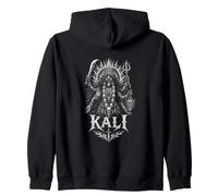 KALI Goddess Shakti Hindu Mythology Devotion Zip Hoodie