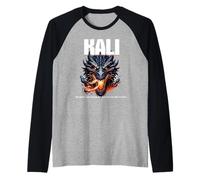 Kali Linux Dragon Raglan Baseball Tee