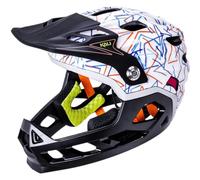 Kali Maya Full Face Child Bike Helmet Segment Flint/Multi