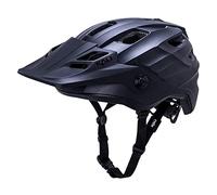 Kali Protective Maya 3.0 Adult Enduro, Trial and Mountian Bike Helment with Lifetime Crash Replacement - Mat Black/Black L/XL