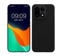 kalibri Aramid Fiber Case Compatible with OnePlus 15 - Case Super Slim Strong Protective Phone Cover - Black Matte