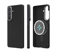 kalibri Ultra Thin Phone Case for Samsung Galaxy S26 Plus Case - Aramid Fibre Ultra Lightweight Mobile Phone Case - Scratch Resistant - Compatible with MagSafe - Black Matte