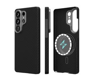 kalibri Ultra Thin Phone Case for Samsung Galaxy S26 Ultra Case - Aramid Fibre Ultra Lightweight Mobile Phone Case - Scratch Resistant - Compatible with MagSafe - Black Matte
