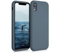 kalibri Wheat Straw Case Compatible with Apple iPhone XR - Case Matte Phone Cover Made of TPU and Wheat Straw - Dark Slate