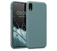 kalibri Wheat Straw Case Compatible with Apple iPhone XR - Case Matte Phone Cover Made of TPU and Wheat Straw - Arctic Night