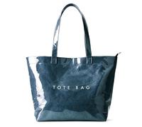 KALIDI Kraft Paper Tote Bag, Ultra Clear PVC Beach Bag with Zipper Hobo Handbag Vintage Large Carry All Plastic Shoulder Bag