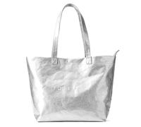 KALIDI Kraft Paper Tote Bag, Ultra Clear PVC Beach Bag with Zipper Hobo Handbag Vintage Large Carry All Plastic Shoulder Bag