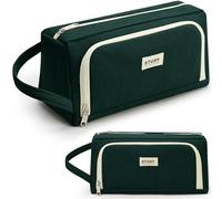 KALIDI Large Pencil Case for Girls and Boys - Cute Pencil Case for Girls Secondary School Big Capacity Pencil Case with Zipper & Compartments Aesthetic Pencil Case for Women, Corduroy