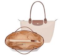 KALIDI Organizer Bag Insert For Longchamp Le Pliage,Women Handbag accessorie Ultra-light Tote Bag Organizer with zip Waterproof