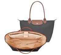 KALIDI Organizer Bag Insert For Longchamp Le Pliage,Women Handbag accessorie Ultra-light Tote Bag Organizer with zip Waterproof