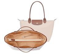 KALIDI Organizer Bag Insert For Longchamp Le Pliage,Women Handbag accessorie Ultra-light Tote Bag Organizer with zip Waterproof