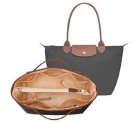 KALIDI Organizer Bag Insert For Longchamp Le Pliage,Women Handbag accessorie Ultra-light Tote Bag Organizer with zip Waterproof