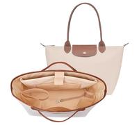 KALIDI Organizer Bag Insert For Longchamp Le Pliage,Women Handbag accessorie Ultra-light Tote Bag Organizer with zip Waterproof