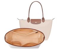KALIDI Organizer Bag Insert For Longchamp Le Pliage,Women Handbag accessorie Ultra-light Tote Bag Organizer with zip Waterproof