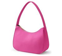 KALIDI Women's Leather Shoulder Bag Small Handbag for Dating Evening