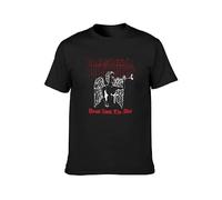 KALIKADUO Blasphemy Blood Upon The Altar Unisex 100% Cotton Short-Sleeve T-Shirts Black XXL