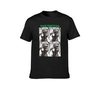 KALIKADUO The Smiths Meat is Murder 1985 Four Soldier Album Cover Unisex 100% Cotton Short-Sleeve T-Shirts Black XL