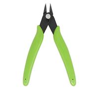 Kalim 5’’ Mini Wire Cutter, Precision Flush Cutter, Strong and Sharp Side Cutting Pliers with an Opening Spring, Ideal for Ultra-fine Cutting Needs (Green Handle)