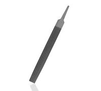 KALIM Half Round Medium Cut File, Double Cut Teeth, 6'' Length, Made of High Carbon Steel, Hand File without Handle Suitable for Wood, Metal, Sharpening, etc.
