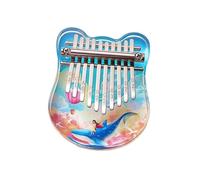 Kalimba 10-key Professional Thumb Piano Acrylic Kalimba Piano Instrument(D)