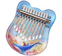 Kalimba 10-Key Thumb Piano Instrument Mbira Finger Piano Gift for Beginners & Professionals