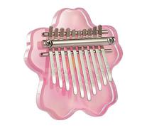 kalimba 10 Keys Finger Piano Kalimba Thumb Musical Instrument for Beginners(Red)