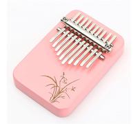 Kalimba 10-note Kalimba Thumb Piano Ten-note Beginner Kalimba Double Finger Piano Thumb Piano Musical Instrument Piano(Pink)