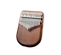 Kalimba 17/21 Key Kalimba Walnut Curled Keyboard Thumb Piano Chamfered Kalimba Instrument With Tuning Hammers(A17)