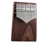Kalimba 17 21 Keys Kalimba Black Walnut Sloped Flat Board Thumb Piano Class A Profession Musical Instruments With Carry Box(17 key)