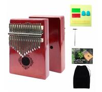 Kalimba 17/21 Keys Kalimba Thumb Piano Mahogany Wood Portable Finger Piano With Accessory(17 key)