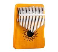 Kalimba 17 Key 17 21 Keys Kalimba Finger Piano Full Solid Wood Veneer Maple Wood Professional Thumb Piano Musical Instrument(D17)