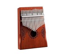 Kalimba 17 Key 17 21 Keys Kalimba Professional Finger Piano Full Solid Wood Veneer Mahogany Kalimba Thumb Piano Beginner Instrument(A17)