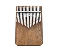 Kalimba 17 Key 17 Key Kalimba Flat Board Wooden Carved Finger Thumb Piano Beginners Keyboard Long Sustain Musical Instrument(B)