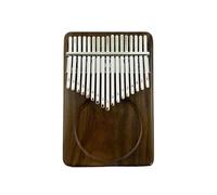 Kalimba 17 Key 17 Key Kalimba Flat Board Wooden Carved Finger Thumb Piano Beginners Keyboard Long Sustain Musical Instrument(A)