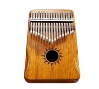 Kalimba 17 Key 17 Key Kalimba Musical Keyboard 21 Keys Wood Thumb Piano Professional Beginner Scale Music Instruments Device(D17)