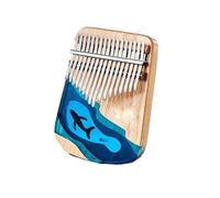 Kalimba 17 Key 17-key Kalimba Thumb Piano Full Solid Wood Instrument With Tuning Hammer Kalimba(17A)