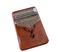 Kalimba 17 Key 17-key Kalimba Thumb Piano Wooden Body Musical Instrument Kalimba Musical Instrument(A)