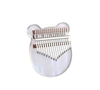 Kalimba 17 Key 17 Key Kalimba Transparent Profession Thumb Piano Hammer Musical Instruments For(A)
