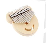 Kalimba 17 Key 17-key Solid Wood Kalimba Thumb Piano Professional Glossy Mahogany With Hand Guard Musical Instrument(E)