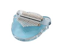 Kalimba 17 Key 17-key Transparent Acrylic Kalimba Finger Piano Beginner Kalimba Music Keyboard Instrument(B)