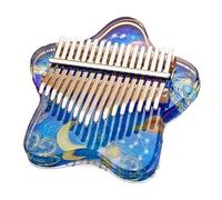 Kalimba 17 Key 17 Keys Chromatic Kalimbas Acrylic Kalimba Portable Thumb Piano Beginners Musical Keyboard Accessories