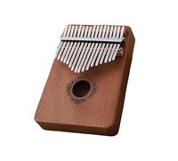 Kalimba 17 Key 17 Keys Kalimba Bag Beginner Finger Thumb Piano Musical Instrument Mahogany Xylophone Vibrapho Key Portable Keyboard(A)