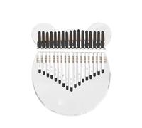 Kalimba 17 Key 17 Keys Professional Kalimba Acrylic Transparency Little Bear Thumb Piano Kalimba With Tuning Tools